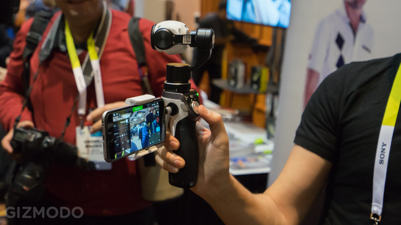 Illustration for article titled DJI Inspire 1 Mount Puts An Incredible 4K Drone Camera In Your Hand